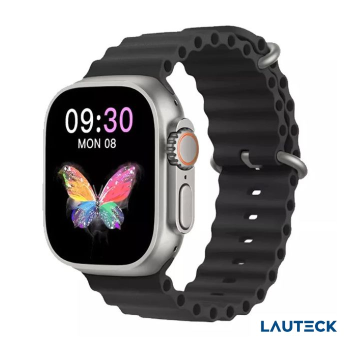 Smartwatch GS Ultra 2 com 5 Pulseiras + Case Protetor e Película